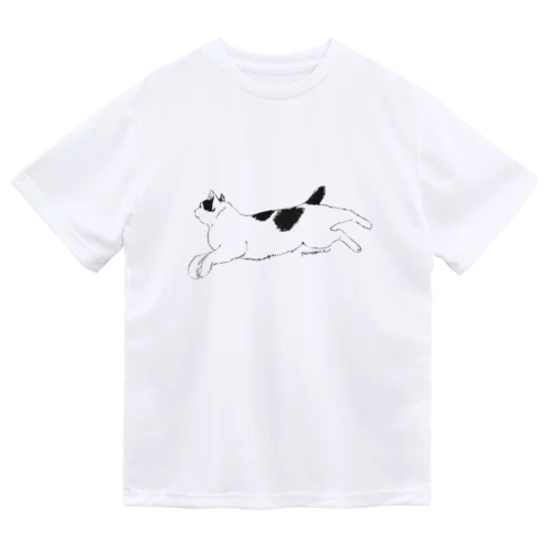 小さいブチネコ Dry T-Shirt