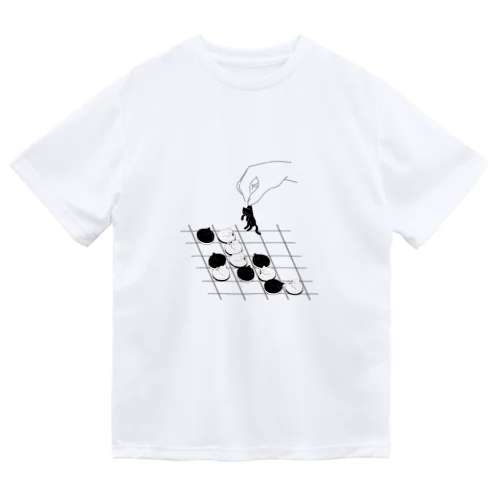 ねこのリバーシゲーム Dry T-Shirt