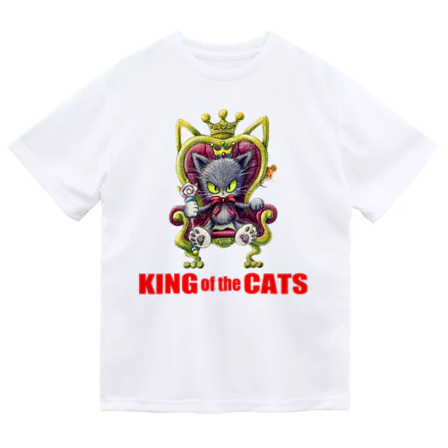 猫の王様 2。 ドライTシャツ