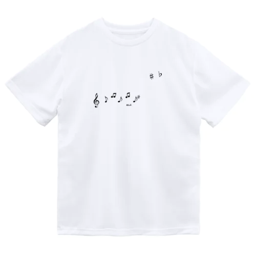 The Musical Partyーおんぷのパーティーー ドライTシャツ