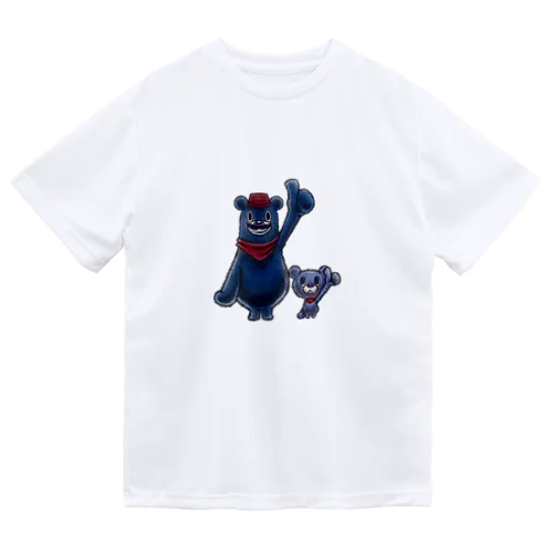 HITCH BEAR & DAD ドライTシャツ