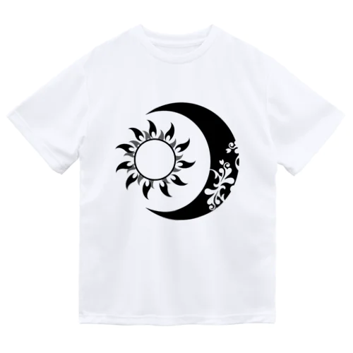 太陽と月 Dry T-Shirt