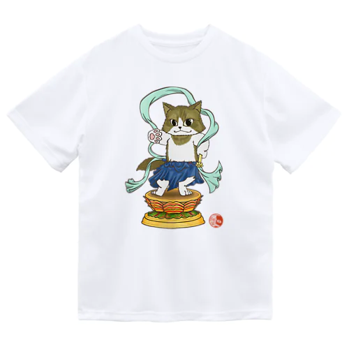 金剛猫士像 ドライTシャツ