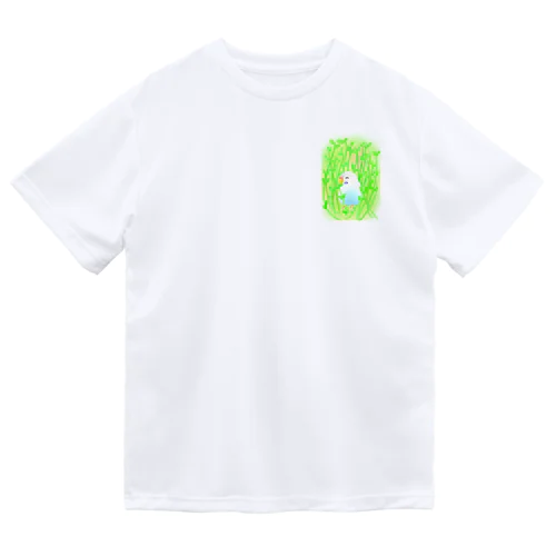 豆苗まみれのセキセイちゃん Dry T-Shirt