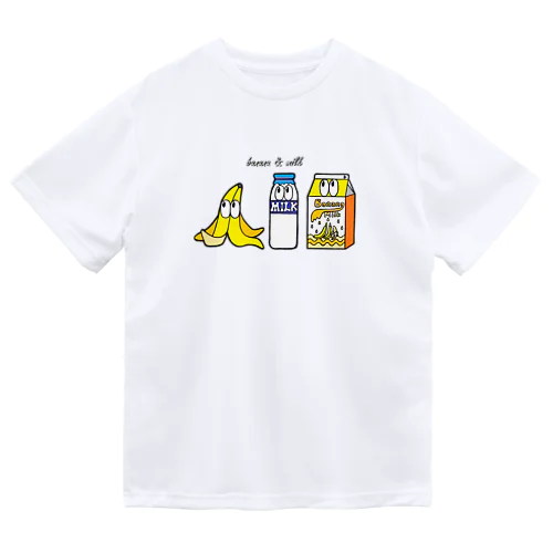 バナナミルク/モンスター ドライTシャツ