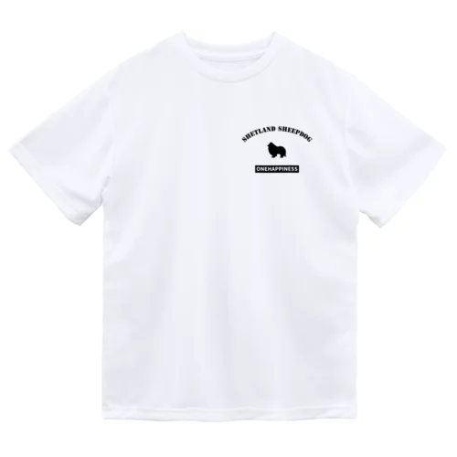 シェットランドシープドッグ  ONEHAPPINESS ワンポイント Dry T-Shirt