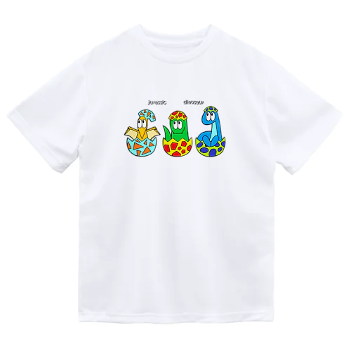 恐竜/モンスター Dry T-Shirt
