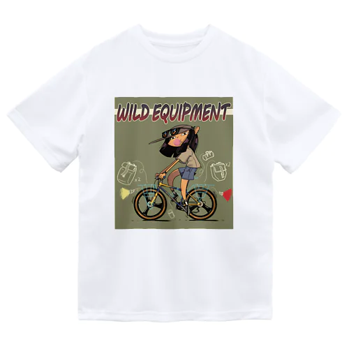 "WILD EQUIPMENT” ドライTシャツ