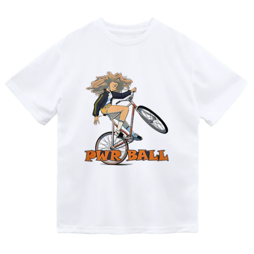 "PWR BALL" ドライTシャツ