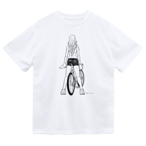 fixed bike ドライTシャツ