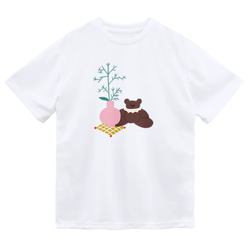 カスミソウとぬいぐるみ Dry T-Shirt