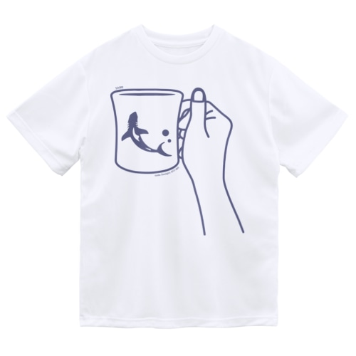 〈 naminada 017/365 〉 SAME Cap Dry T-Shirt
