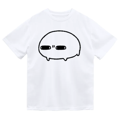 しろくてまるくてあったかいいきもの ドライTシャツ