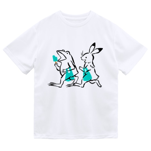 鳥獣戯画(ポップ/買い物) Dry T-Shirt