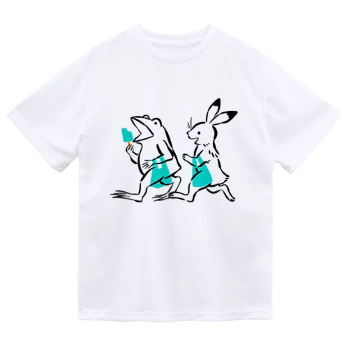 鳥獣戯画(ポップ/買い物) ドライTシャツ