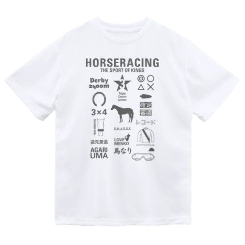 HORSERACING GRAPHICS Dry T-Shirt