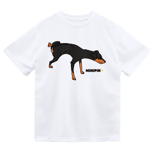 ミニチュアピンシャー ミニピン Miniature Pinscher minipin マーキング ドライTシャツ