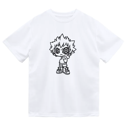 07-モノクロ Dry T-Shirt