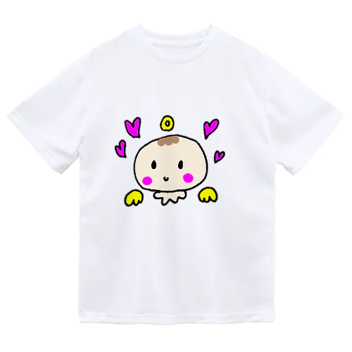 ゆるかわベビーの天使ちゃん ドライTシャツ