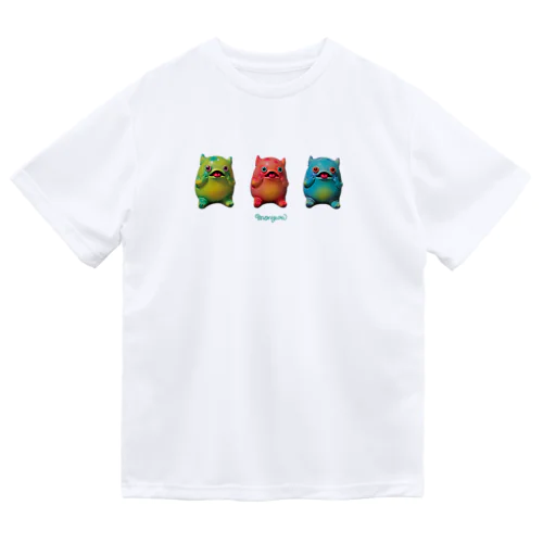 monyura monster(チャアちゃん) Dry T-Shirt