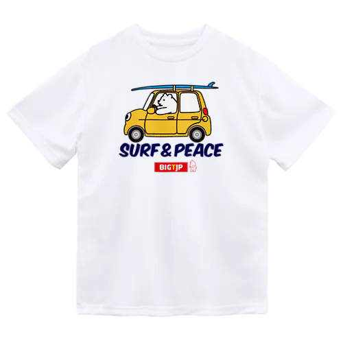 ヒグマSUEF & PEACEドライブ ドライTシャツ