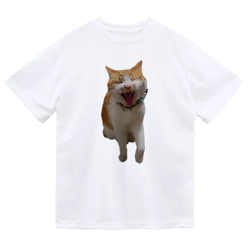 来ましたウザいやつ　あくび ドライTシャツ