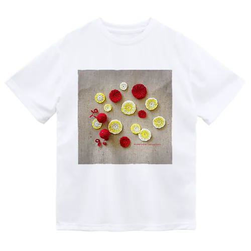 ビタミンカラーの水玉 ドライTシャツ