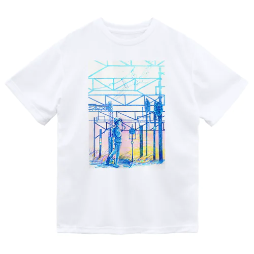 矢ヶ崎第一閉そく信号機(碓氷線) Dry T-Shirt