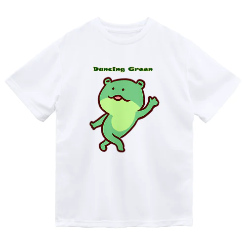 ダンシンググリーン ドライTシャツ