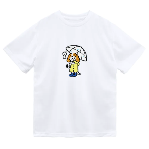 雨の日キャバリア（ブレンハイム） Dry T-Shirt