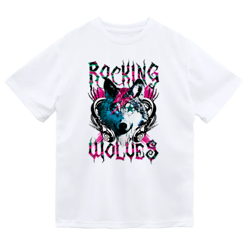 ROCKING WOLVES ドライTシャツ