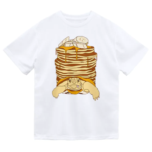 パンケーキガメ ドライTシャツ