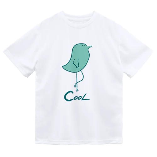 Coolな鳥 ドライTシャツ