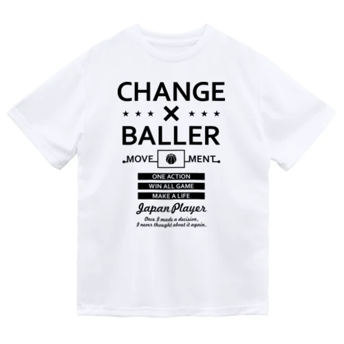 CHANGE×BALLER ドライTシャツ