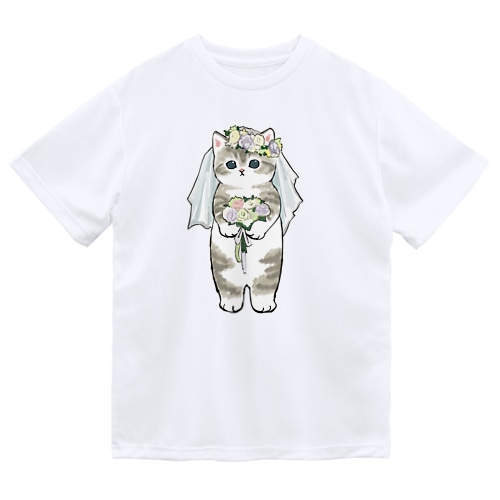 花嫁にゃん Dry T-Shirt