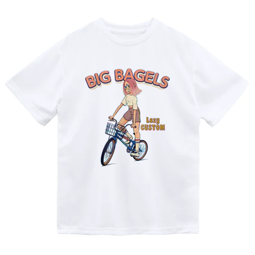 "big bagels" ドライTシャツ