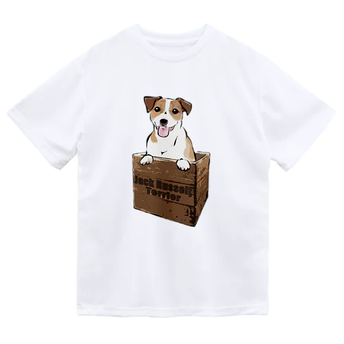 箱入り犬　ジャックラッセルテリア Dry T-Shirt