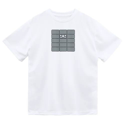 ブロック塀2 ドット絵　short Dry T-Shirt