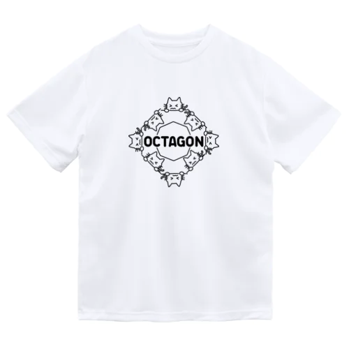 OCTAGON CAT ドライTシャツ