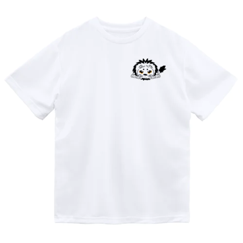 ぺたんこライオン ドライTシャツ