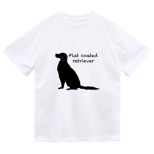 my dog Flat coated retriever ドライTシャツ