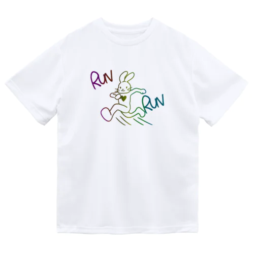 RUN RUN！ Dry T-Shirt