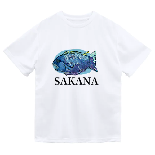 魚 ドライTシャツ