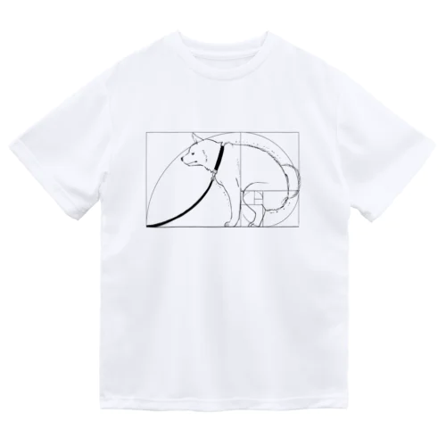 黄金比犬・乾 Dry T-Shirt