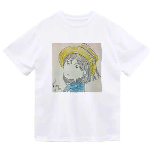 サマーガール。 ドライTシャツ