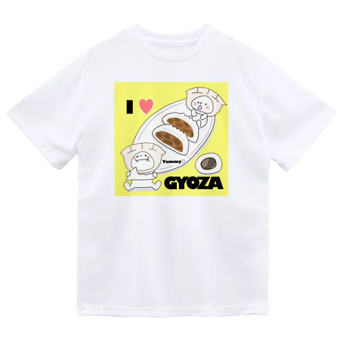 ラブ　ギョウザ ドライTシャツ