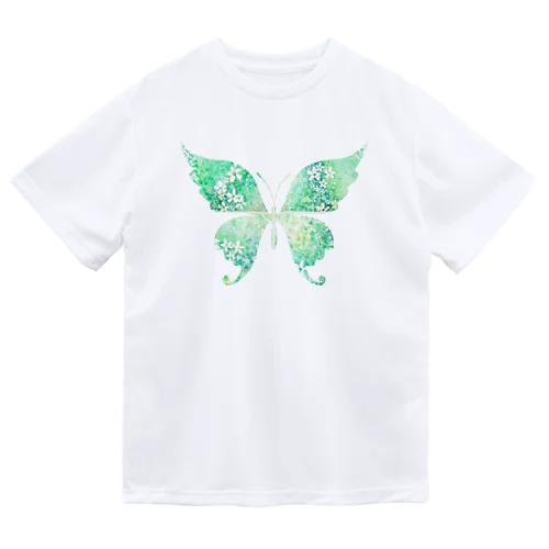 Green Butterfly ドライTシャツ