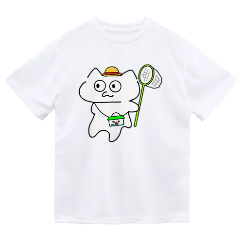 じゅるねこ蟹取り ドライTシャツ