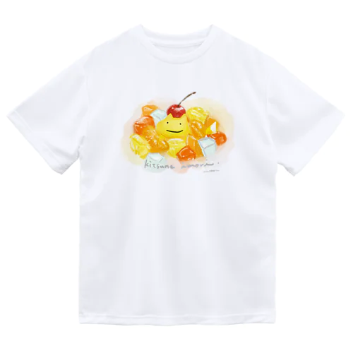 キツネイモリ フルーツポンチ ドライTシャツ