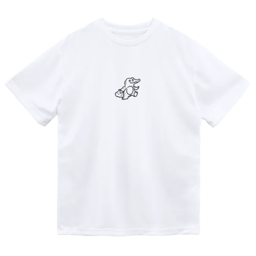 ワニ（黒） Dry T-Shirt